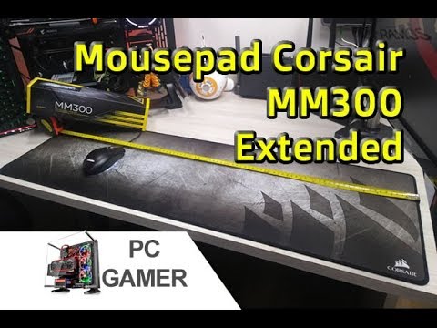 Leia mais sobre o artigo 🆙 Grande D+ !!! Mousepad Gamer Corsair MM300 Extended – Review