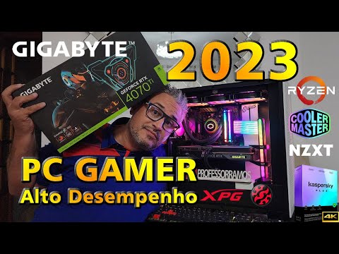 Leia mais sobre o artigo PC GAMER ideal para jogar com MUITA folga em 2023 !!! 5700x + Gigabyte RTX 4070 TI e MUITO ARGB !!!
